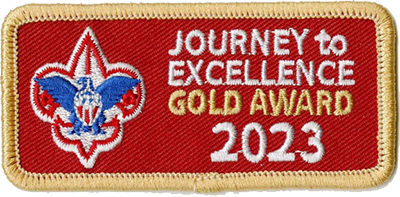 Journey to Excellence patch for 2023 Gold Level