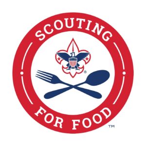 A circular logo with 